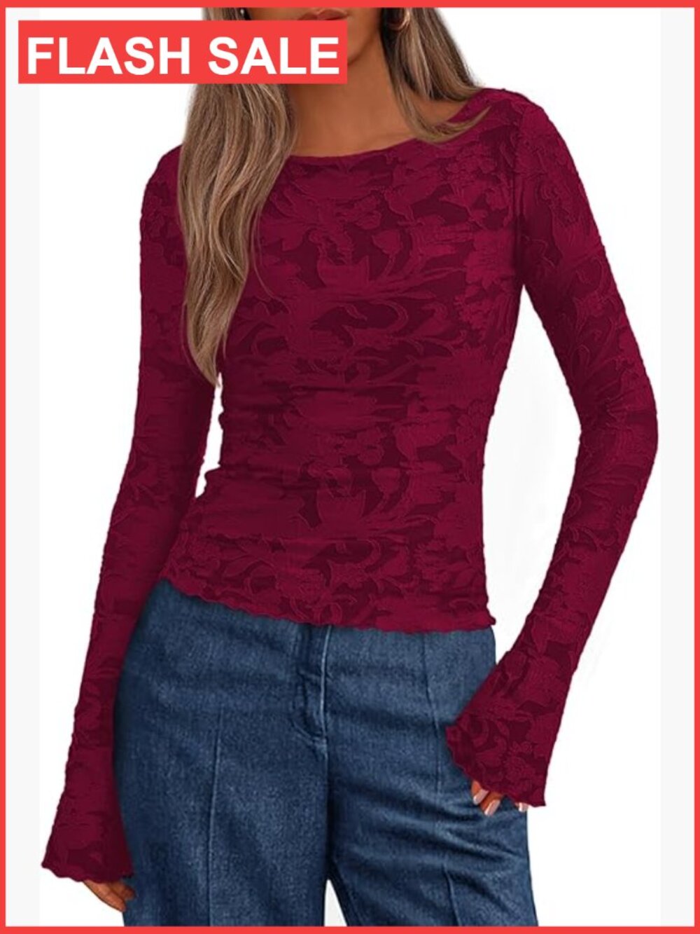 Long Sleeve Floral Blouse Women Trendy Bodycon Tunic Top Work